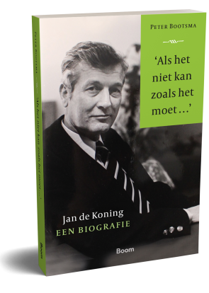 ‘De in 1994 overleden CDA-politicus Jan de Koning verenigde een groot deel van de recente Nederlandse geschiedenis in zich. Nu heeft hij eindelijk de biografie die hij verdient.’